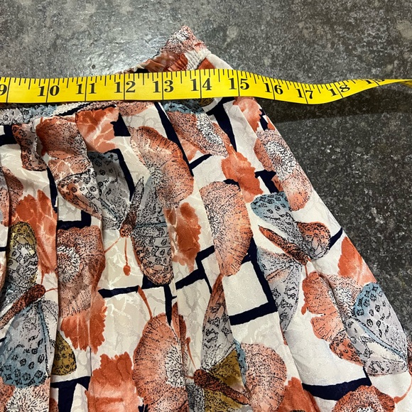 Silky Floral Butterfly Skirt - Picture 5 of 10